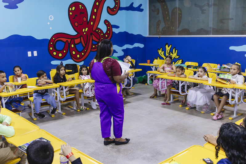 Equipe da área Espaço Kids